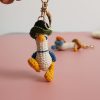 Woven Duck Keychain