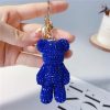 Rhinestone Bear Keychain