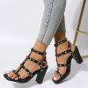 Rosalina Studded Heel Sandals