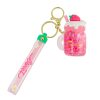 Strawberry Cream Bubble Keychain