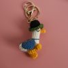 Woven Duck Keychain