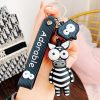Wide Eye Animal Keychain