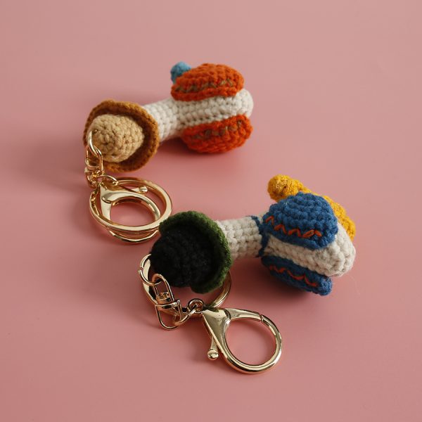 Woven Duck Keychain