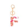Floral Letter Keychain