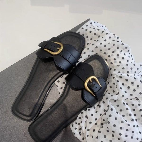 Delina Flat Sandals