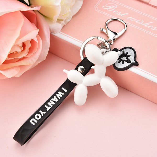 Balloon Dog Keychain