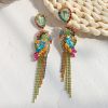 Crystal Parrot Earrings
