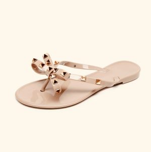 Chloe Studded Flat Sandals