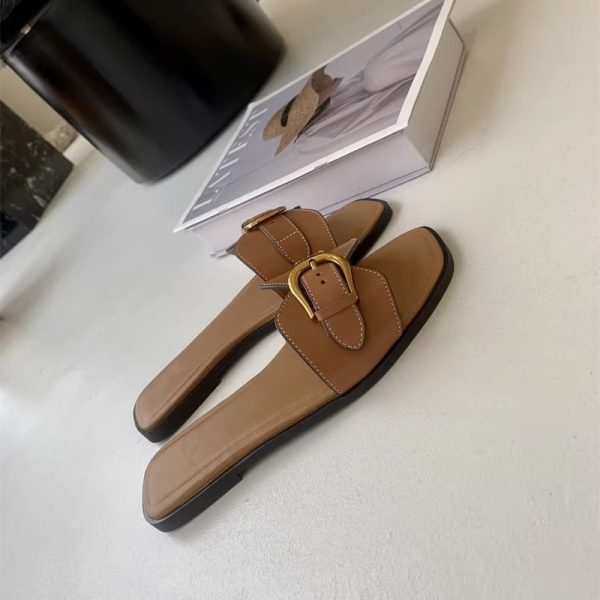 Delina Flat Sandals
