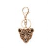 Leopard Rhinestone Keychain