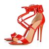 Zulie Colorful Heel Sandals