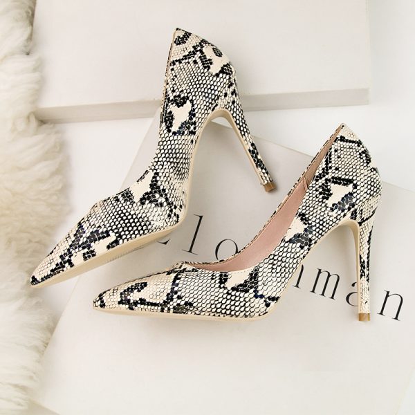 Rylee Snake Heels