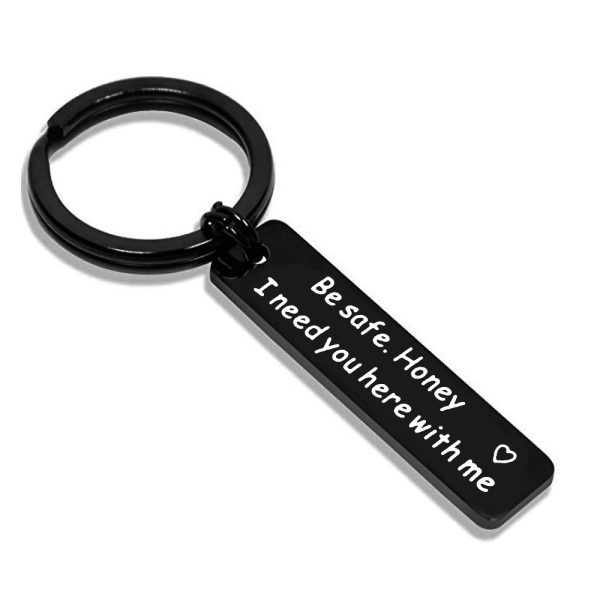 Be Safe keychain