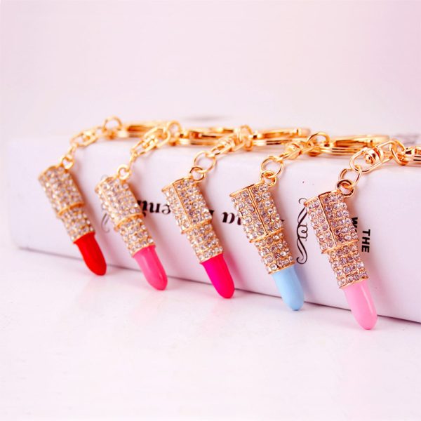 Lipstick Keychain