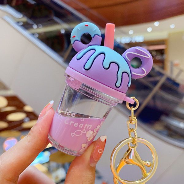 Boba Milk Tea Keychain