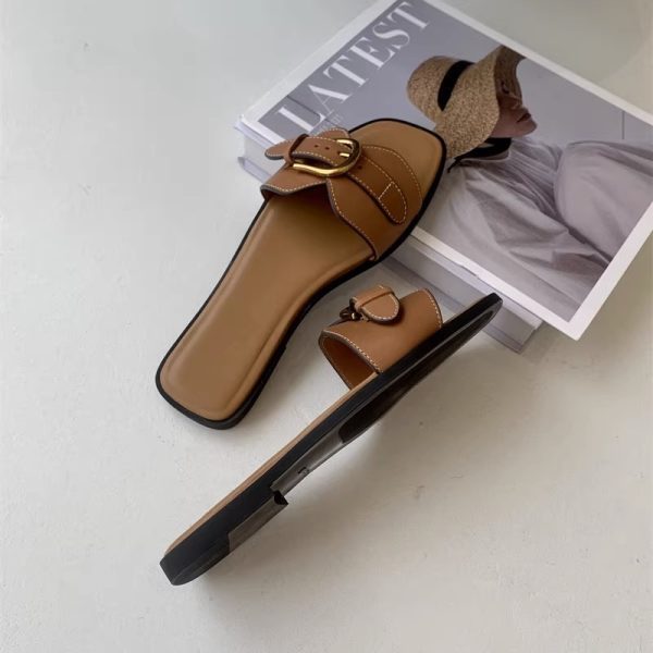Delina Flat Sandals