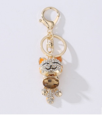 Japanese Lucky Cat Keychain