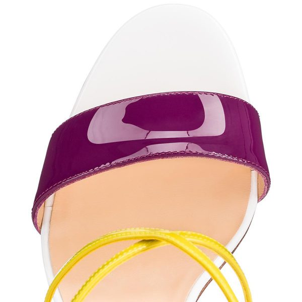 Zulie Colorful Heel Sandals