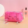 Plush Cosmetic Bag