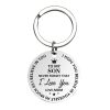 Daughter & Son Keychain