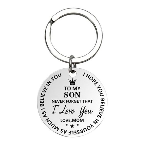 Daughter & Son Keychain