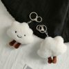 Cloud Plush Keychain