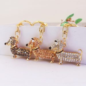 Hot Dog Keychain