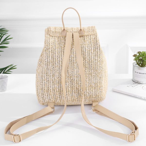 Wanda Straw Backpack