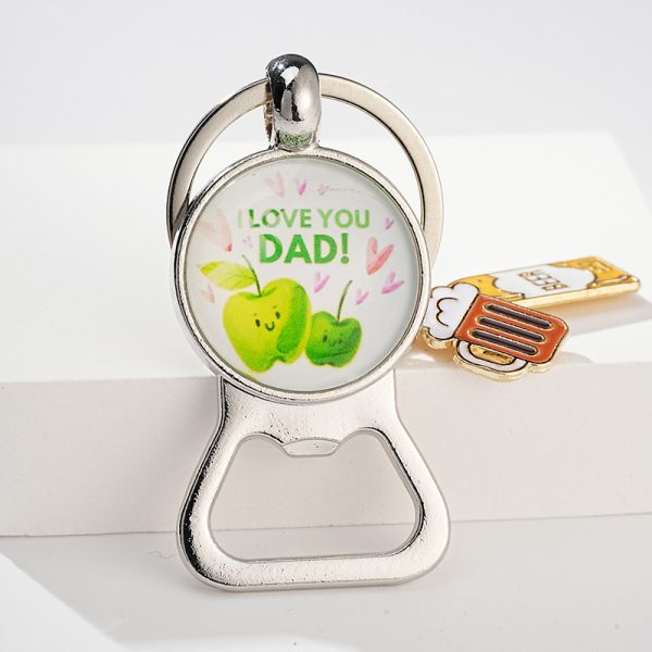 Beer Bottle Opener Keychain