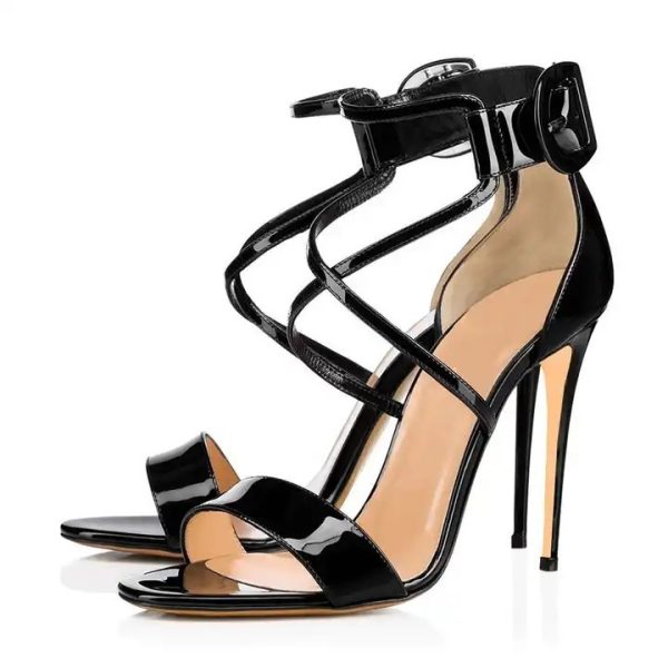 Zulie Colorful Heel Sandals