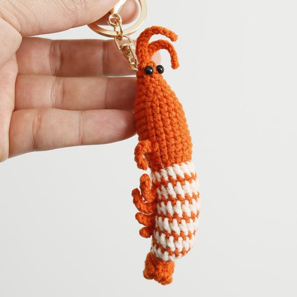 Shrimp Keychain