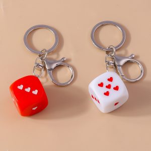 Love Dice Keychain