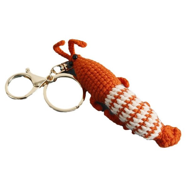 Shrimp Keychain