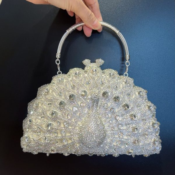 Aria Peacock Clutch