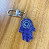 Hamsa Evil Eye Keychain