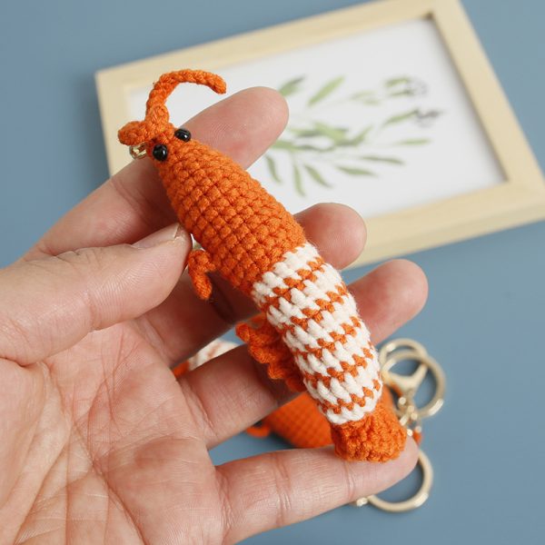 Shrimp Keychain