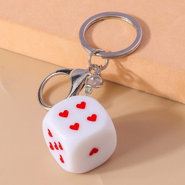 Love Dice Keychain