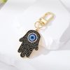 Hamsa Evil Eye Keychain