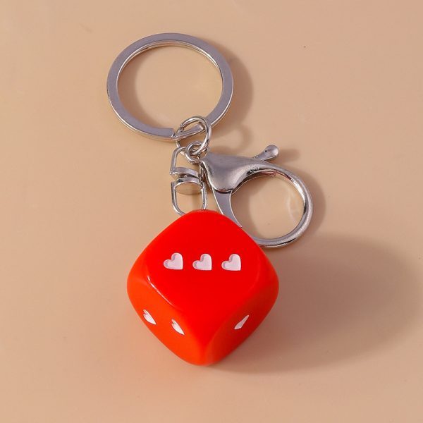 Love Dice Keychain