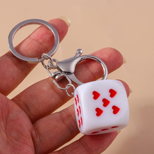 Love Dice Keychain