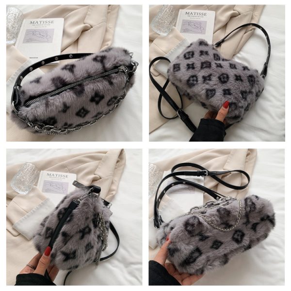 Jaclyn Fur Bag