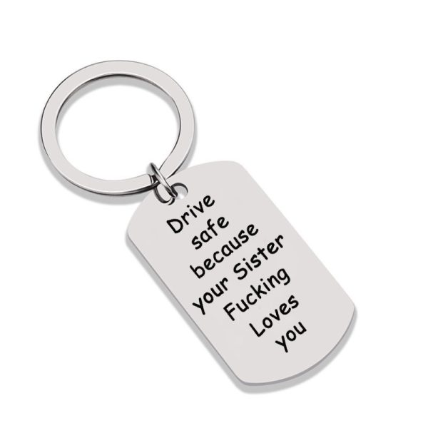 Drive Safe Keychain