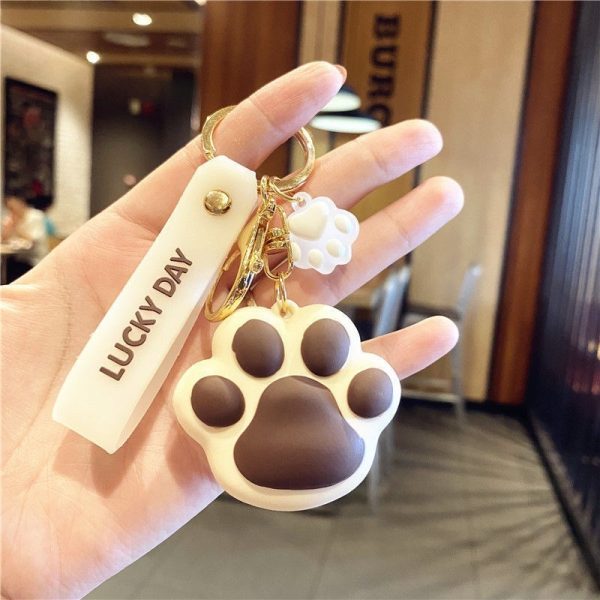 Cat Paw Keychain