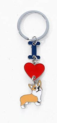Lovely Dog Keychain