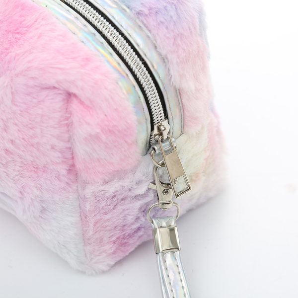 Plush Cosmetic Bag