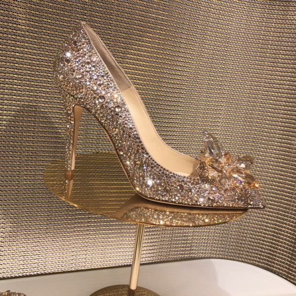 Rita Rhinestone Heels