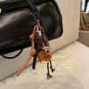 Croissant Keychain