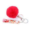 Card Clamp Plush Keychain