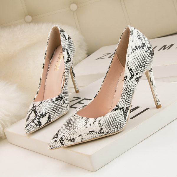 Rylee Snake Heels