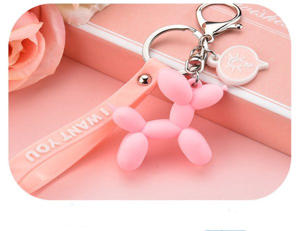 Balloon Dog Keychain